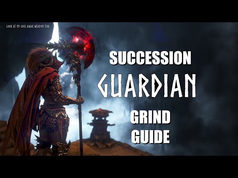 Succession Guardian PvE Grind Guide 2022 | Black Desert