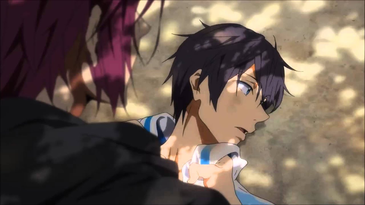 Haru vs Rin  Free! Iwatobi Swim Club (Dublado) 