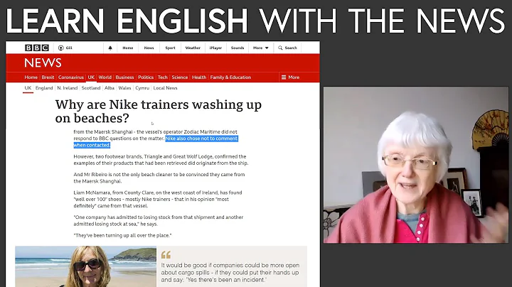 Learn English with a BBC News article