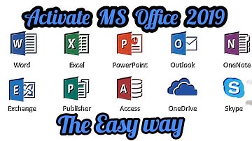 Easy way to ACTIVATE Office 2019 without any software