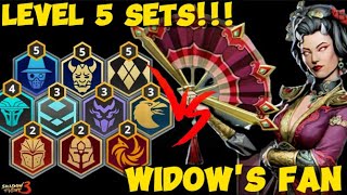 Level 5 Unleashed: Shadow Fight 3’s Upgraded Sets vs Widow’s Fan!!