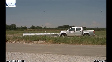 Crash Cushion SMA 110P tested according to NCHRP 350 TL 3