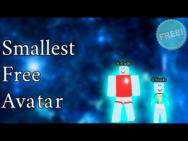 Roblox: How to make your avatar small - Turn yoar avatar smallest roblox 