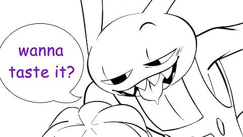 Tongue 😝💕 × Pomni X Jax × The Amazing Digital Circus Comic Dub 