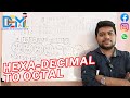 HEXA-DECIMAL TO OCTAL.NUMBER SYSTEM PART 11.