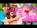 Surprising My Girlfriend With A GIRLS ONLY TREEHOUSE!