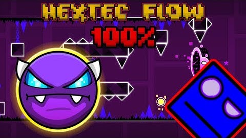 "Hextec Flow" (Mobile) 100% By TheRealDarnoc (Easy Demon 10*)|Geometry Dash 2.207