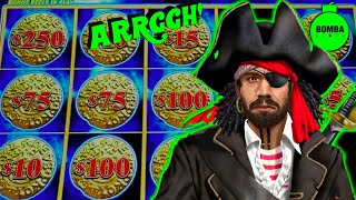 DOLLAR STORM MEGA GRAND LINK BUCCANEER!!! #Florida #LasVegas #Casino #SlotMachine