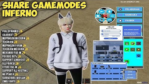 SHARE GAMEMODES INFERNO FULL TEXDRAW MODERN FIX ALL BUG SUPPORT ALL HOSTING | FITUR FIVE-M ABIZZ