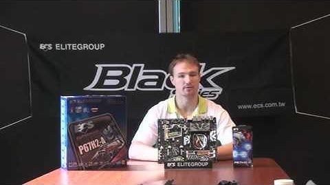 ECS P67H2-A, Black Extreme Motherboard, looks as good as it functions!