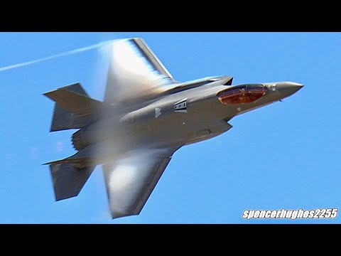 2022 Travis AFB Air Show F-16 Viper & F-35A Lightning II Demos + Heritage Flight