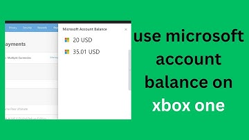 How to use Microsoft account balance on xbox one (step by step)