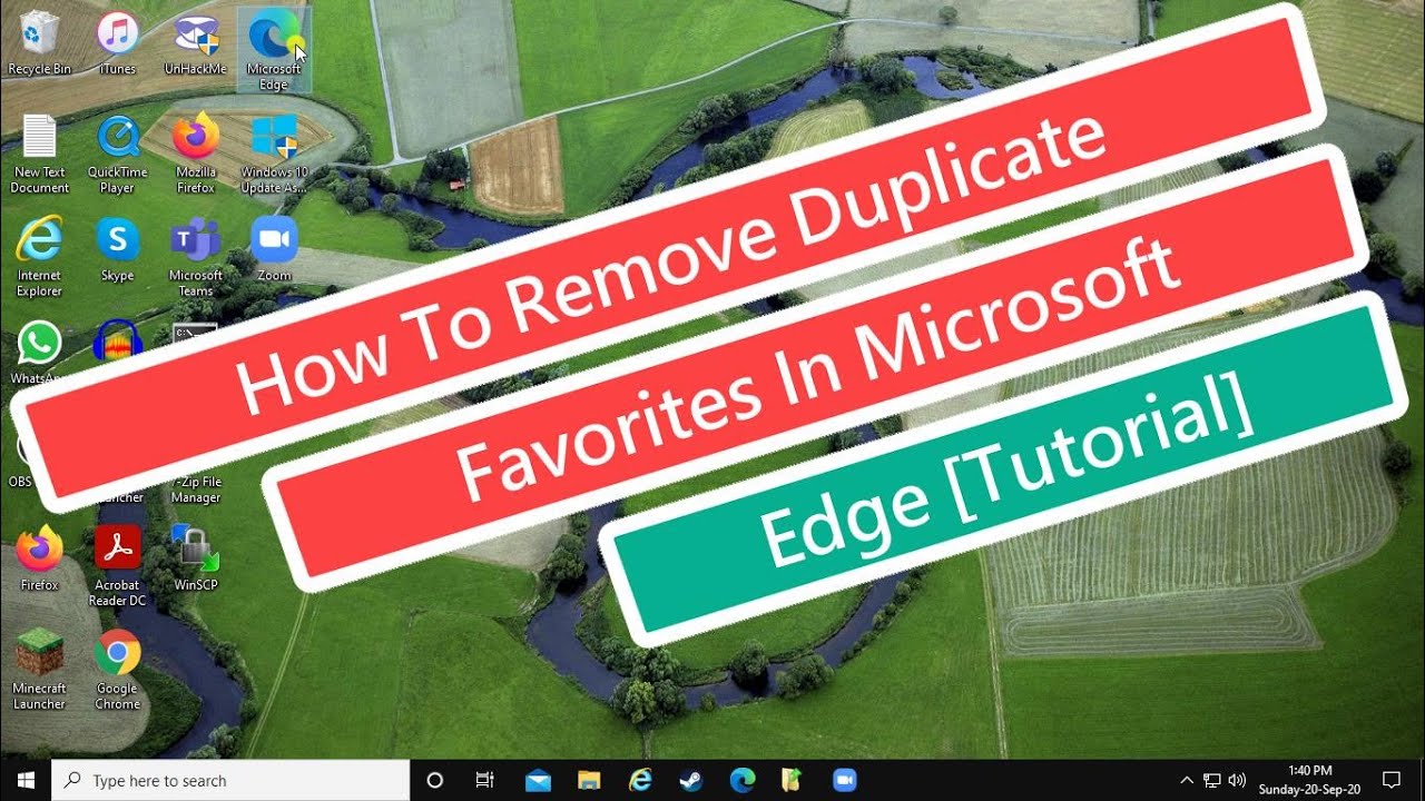 remove microsoft edge all defaults