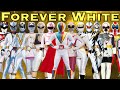 Forever white  power rangers x super sentai cosplay