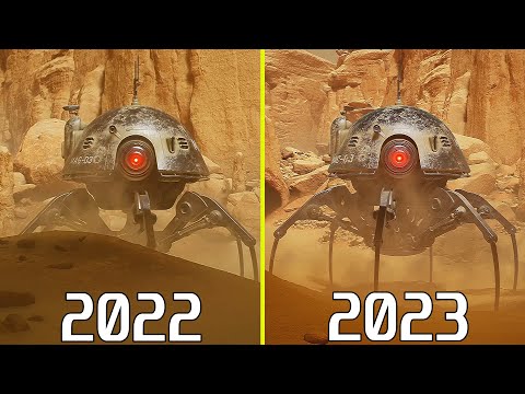 The Invincible Demo 2022 vs 2023 RTX 4080 Graphics Comparison