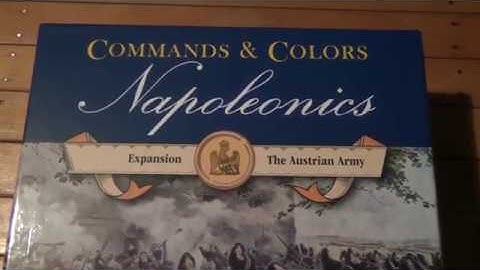 Commands & Colors Napoleonics - The Austrian Army (Third printing, 2018)