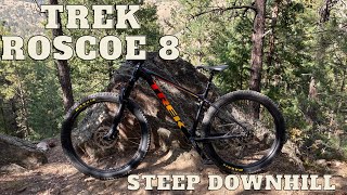 Trek Roscoe 8 | Steep Technical Downhill! | Crosier MTB Trail