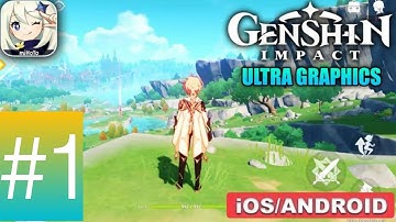 Genshin Impact Mobile #Gameplay Walkthrough Part 1 - Tutorial (iOS, Android)