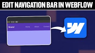 How To Edit Navigation Bar in Webflow ! (Full Tutorial)