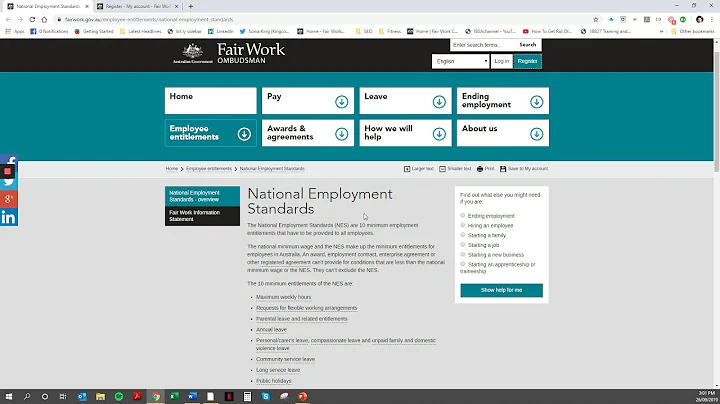 The National Employment Standards (NES) in Australia