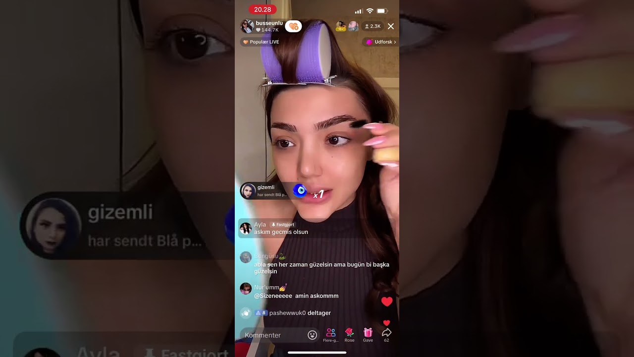 Kismetse olur Buse Unlu makyaj part 1