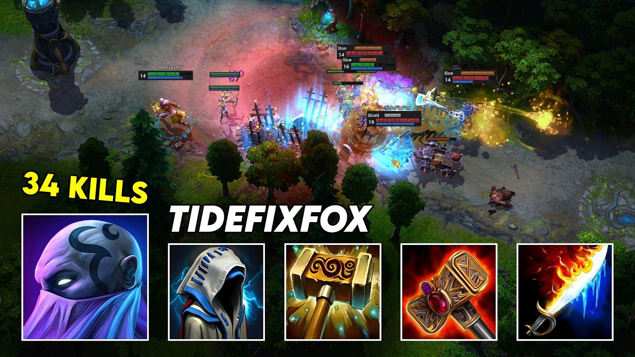 HON Reborn Magebane - TideFixFox 34 Kills