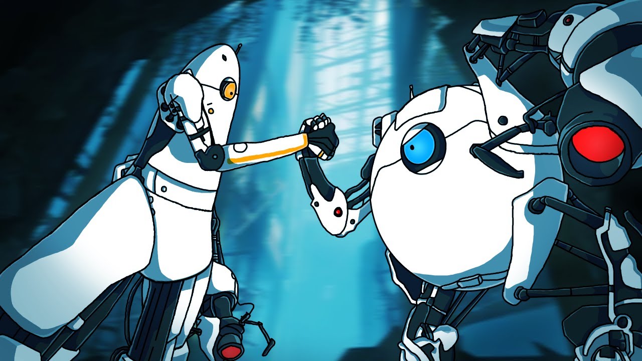 How fast can Two Idiots solve Portal 2? - YouTube
