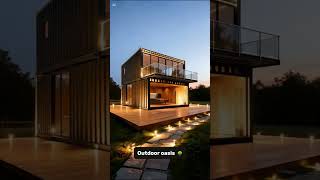 🏡 Built a Luxurious House from Containers in the Middle of the Forest by the Sea 🌲🌊