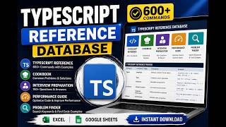 TypeScript Cheat Sheet | 600+ Commands, Examples & Interview Questions