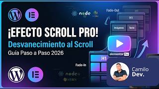 Efecto Fade-In al Hacer Scroll en Elementor Pro (Guía 2026) | WordPress Pro