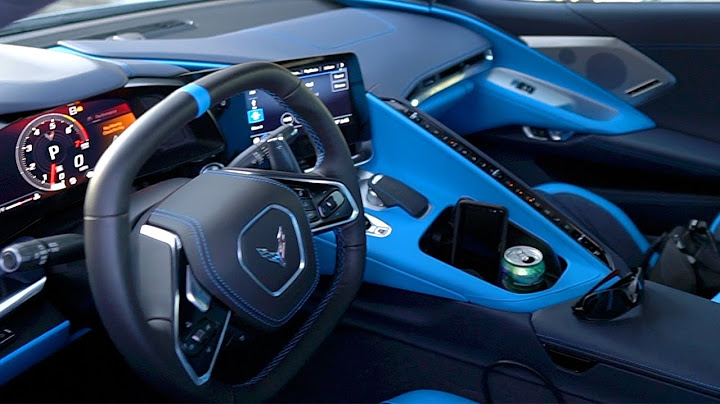 Inside the 2020 C8 Corvette [Full HD Footage]
