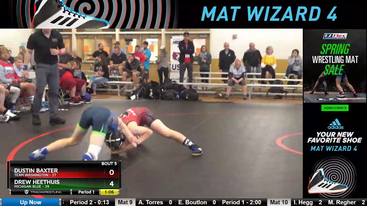 Mat 1 83 Dustin Baxter Team Washington Vs Drew Heethuis Michigan Blue ...