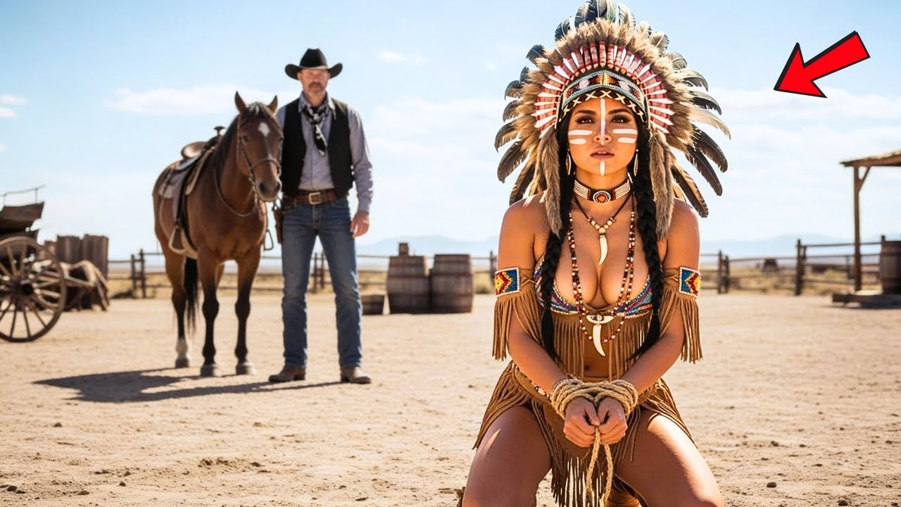 Cowboy Accepted An Apache Slave As Payment—Only To Discover She Was Chief's Daughter!