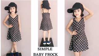 Simple Baby Frock cutting and stitching || very easy baby frock cutting and stitching screenshot 4