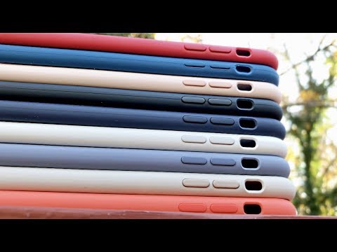 Apple iPhone XS Max Silicone Case Review (All Colors!) + Giveaway!
