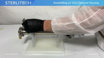 How to Install the Sterlitech Investigator 1812 Element Housing