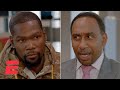 Stephen A. Smith and Kevin Durant clear the air face-to-face on The Boardroom | ESPN+