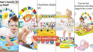 Don't Buy Top 5 Musical Activity Gyms For Newborn Play Before Watching This! - Musical Newborn Piano screenshot 3