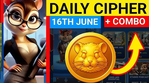 Daily Cipher And Combo Hamster Kombat Today 16 June