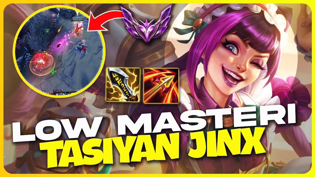 JİNX ALIP OYUNLARI TEK BAŞINA TAŞIYABİLİRSİN!! (YENİ SEZONU İPLE ÇEKİYORUM)