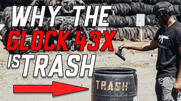 Cover Image for Glock 43x First Mag Review | This Gun Was Trash Until...