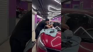 Ремонт сколов и трещин лобового стекла автомобиля  #5k5 #ремонтсколов  #детейлинг #detailing #auto