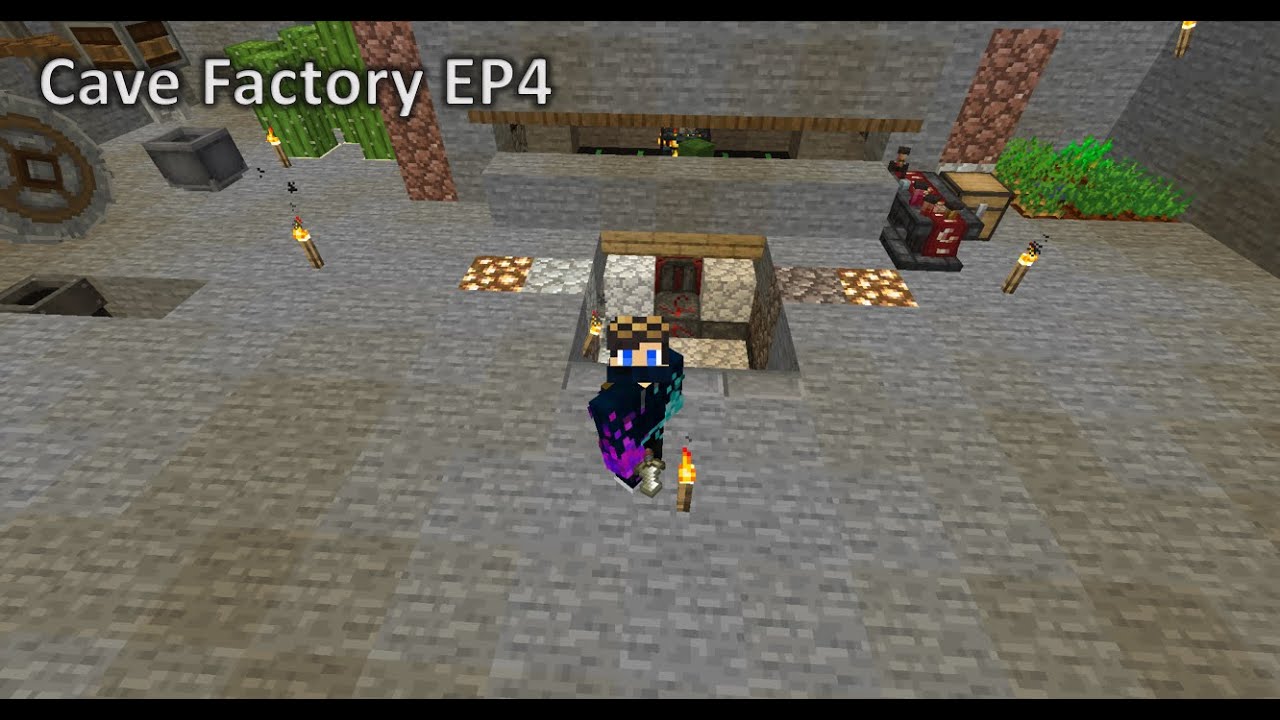 Minecraft Cave Factory EP4 Lava & Better mob spawning YouTube