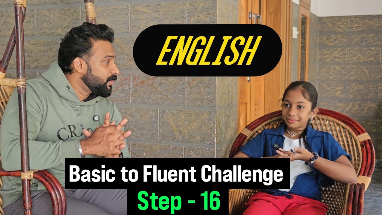 Step 16 | Basic to Fluent English Challenge | Milus Vlog