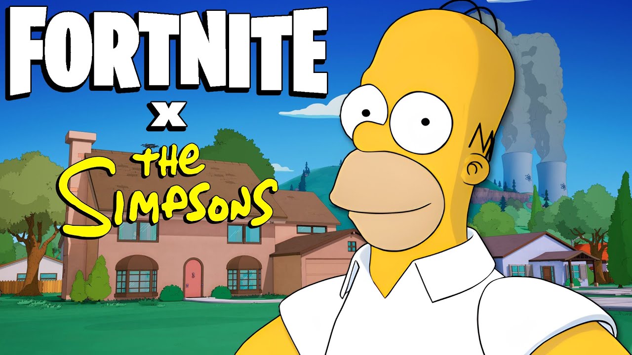 Fortnite: Battle Royale | The Simpsons Mini-Season gameplay [As Homer]