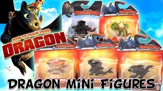 DreamWorks How to Train Your Dragon Mini Dragon Figure Toys