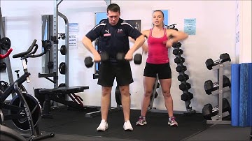 Dumbbell Upright Row/High Pull