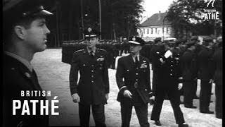 General Norstad Leaves Fontainebleau Headquarters (1951)