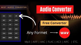 Convert Your Audio to Any Audio Format | Cloud Converter | Convert Any Audio to WAV
