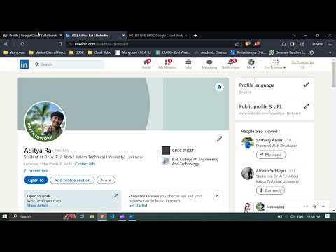How to add Google Cloud Skill badges in your LinkedIn Profile.